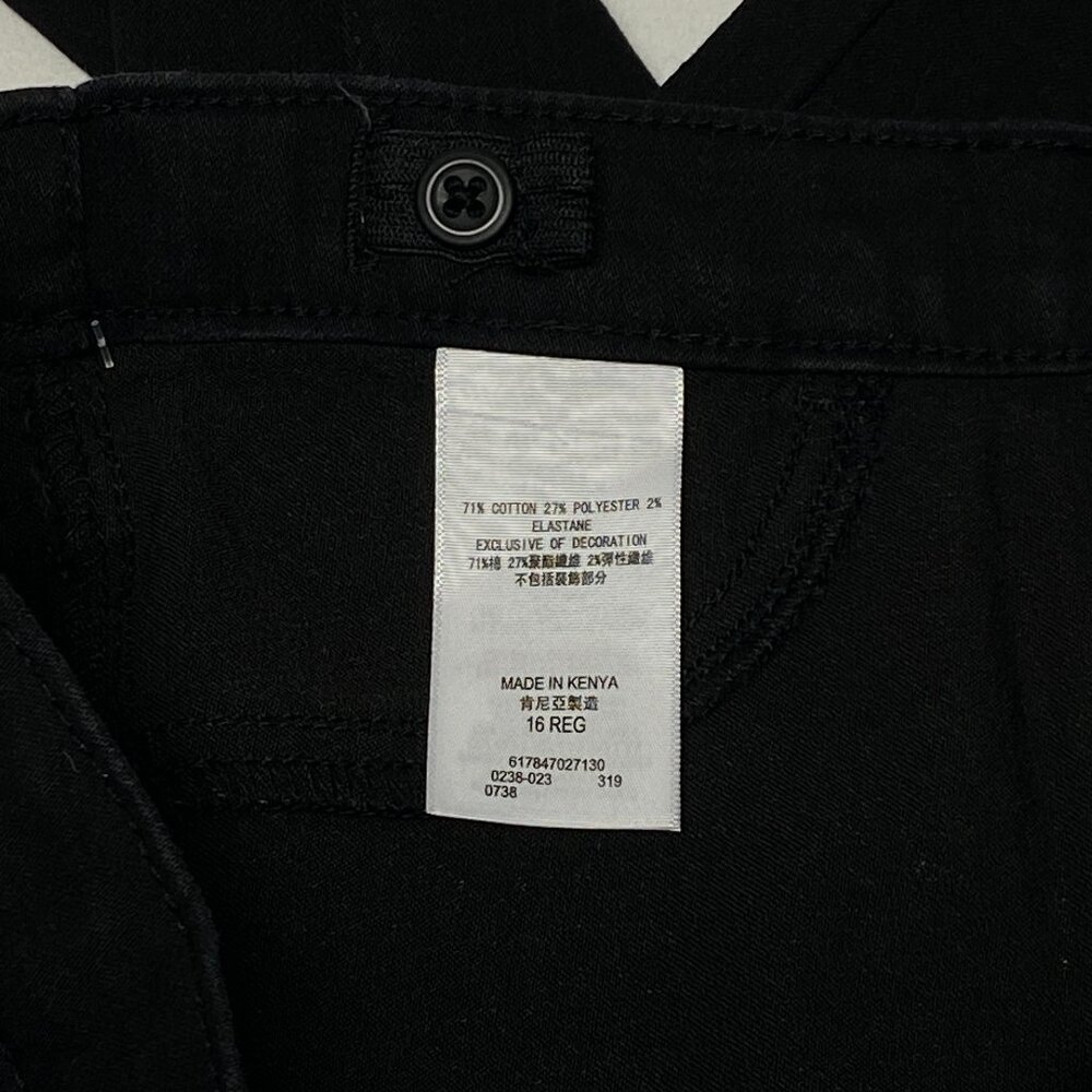 Levi's Pull On Super Skinny Legging Jegging Girls 16 NWT Black Adjustable Waist - Picture 11 of 12